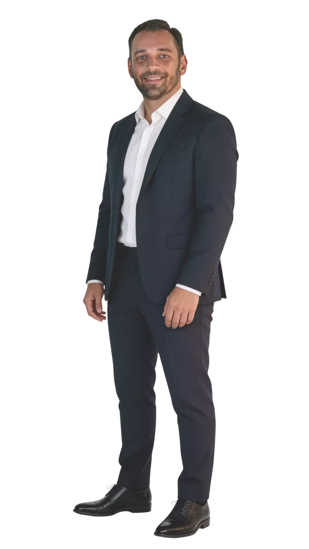 Viktor Kisman, Internet Success Coach, im dunklen Anzug